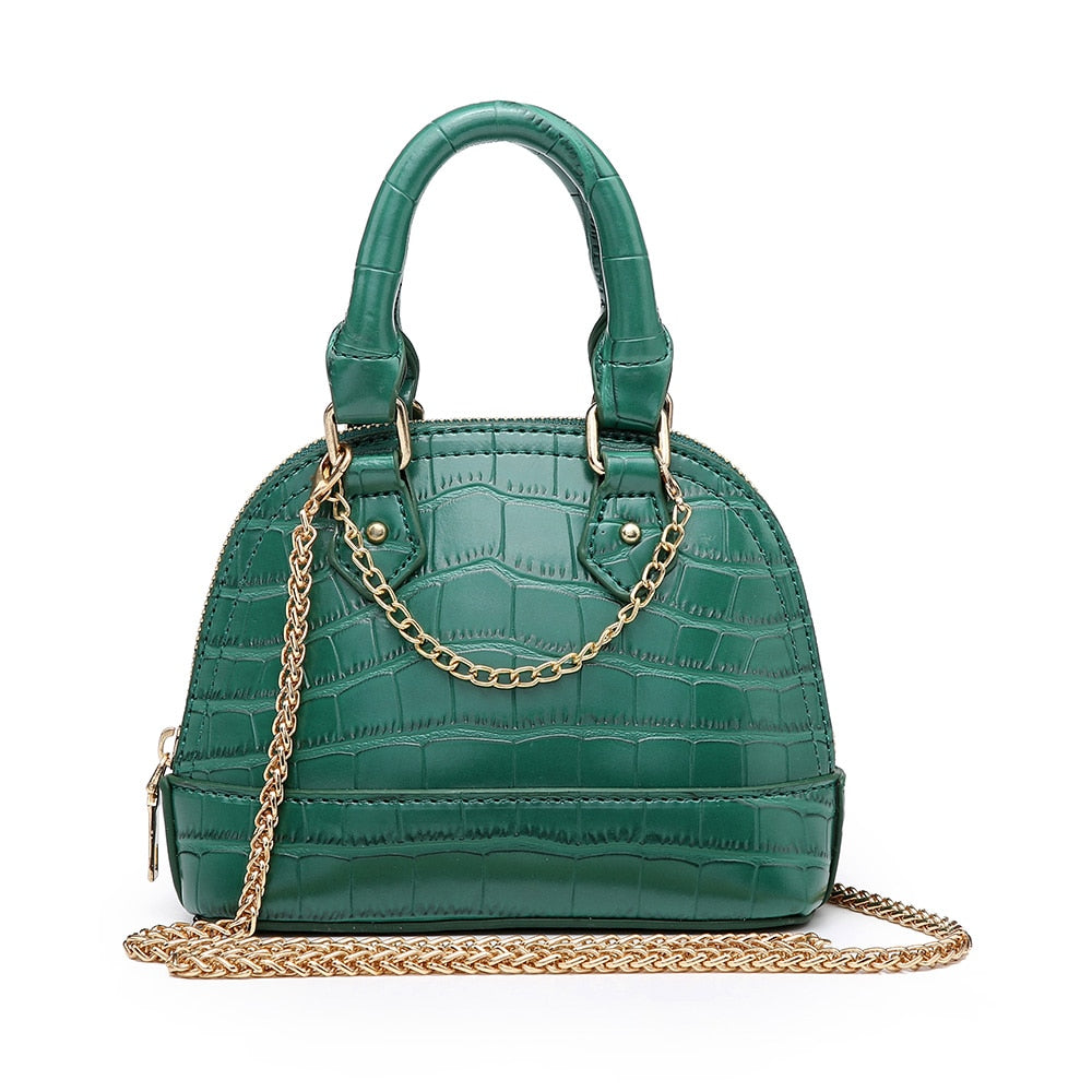 Alma BB crocodile handbag